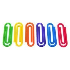 Plastic Paper Clips