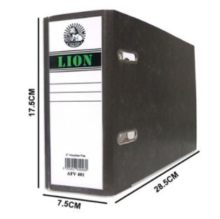 3" HARD COVER VOUCHER FILE-75MM /Option /Spectra /Lion /Voucher File /File /75mm /3" Inch /Hard Cover Voucher File