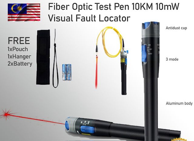 QS Fiber Optic Laser Tester Pen 20KM
