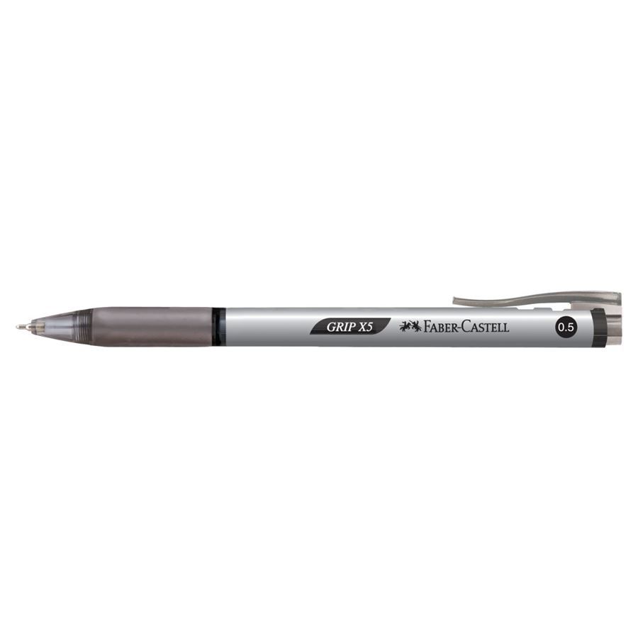 FABER CASTELL BALLPOINT PEN X5 GRIP 0.5MM (BLACK)