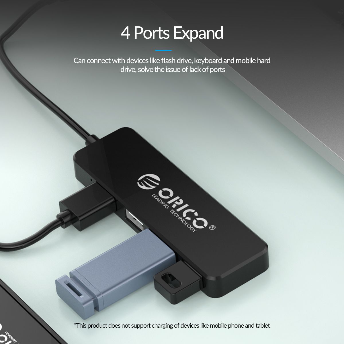 ORICO FL01 USB2.0 4 Port USB Hub