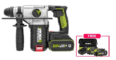 WORX 20V CORDLESS BRUSHLESS 3-F ROTARY HAMMER WU388