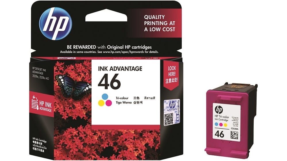 HP Ink Cartridge 46 Tri-color CZ638AA