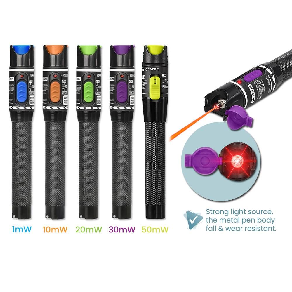 LASER RED LIGHT VISUAL FAULT LOCATOR 1MW 10MW 20MW 30MW 50MW