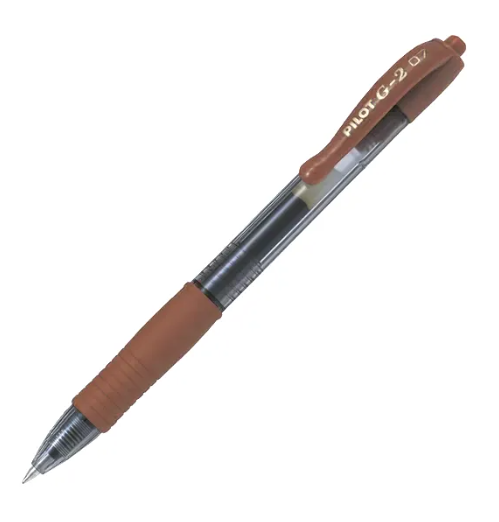 Pilot G2 0.7mm Caramel