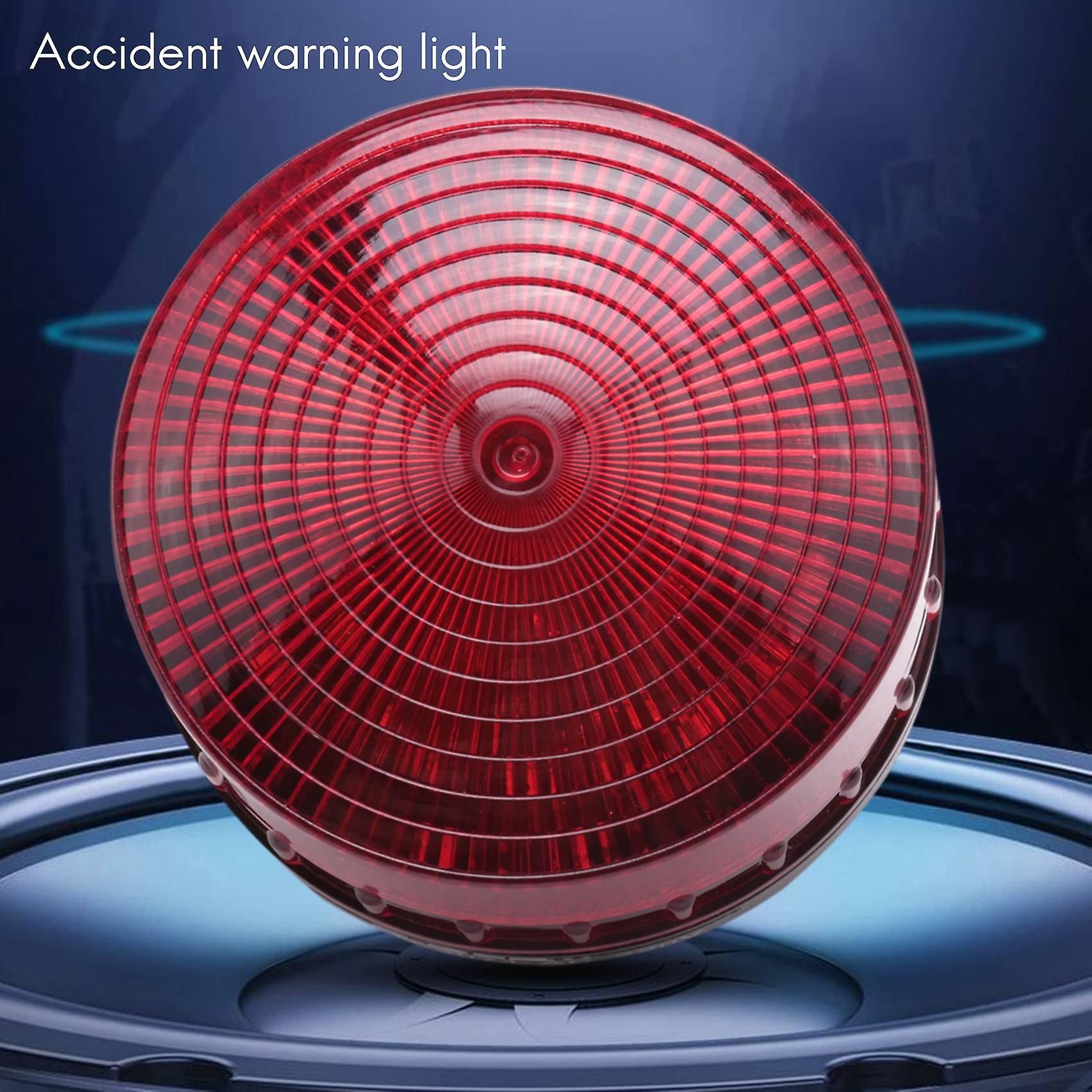 Industrial LED Flash Strobe Light Accident Warning Lamp Red