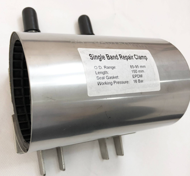 SS304 PIPE REPAIR CLAMP STAINLESS STEEL SS304 NO LEAKAGE
