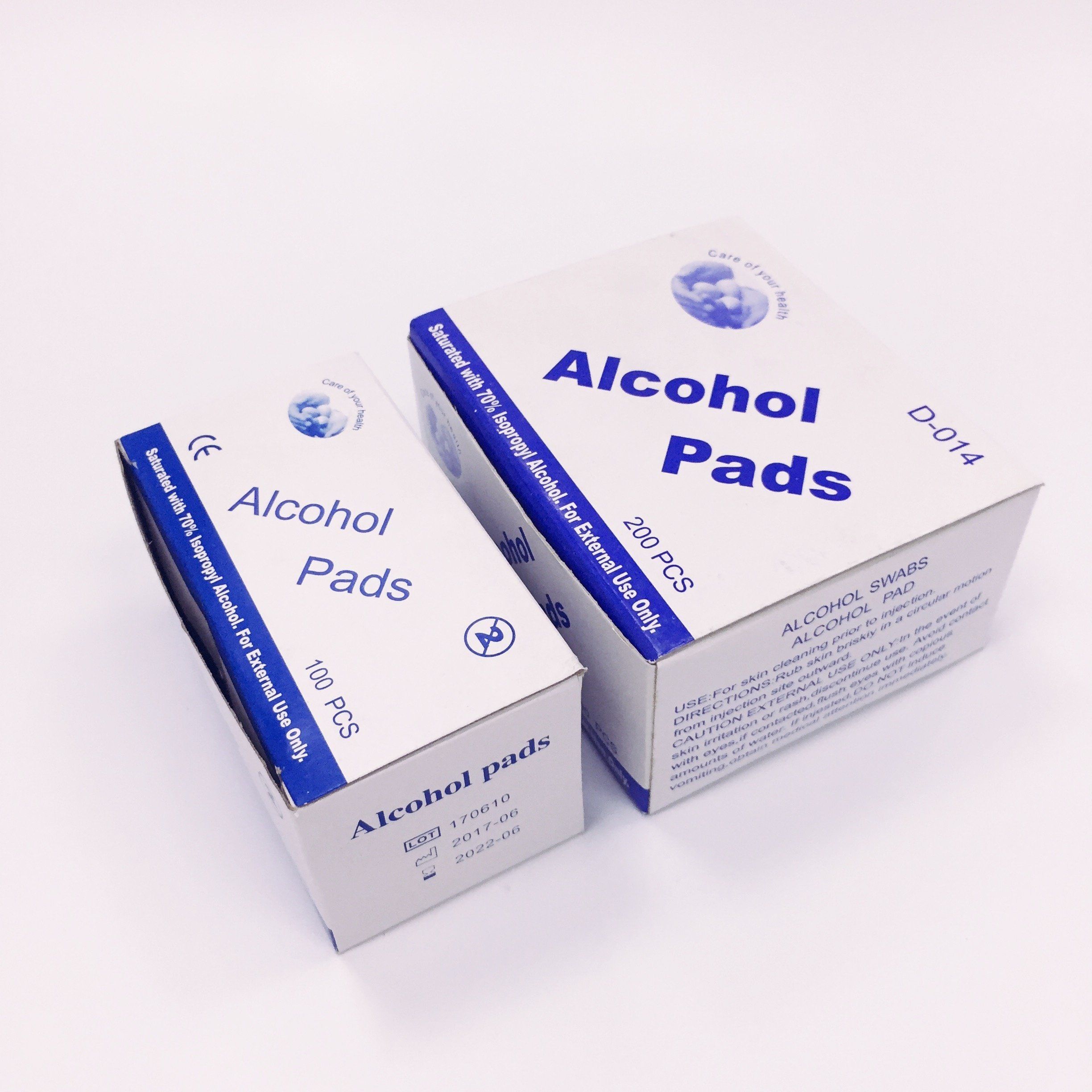 ALCOHOL PREP PADS - 100PCS