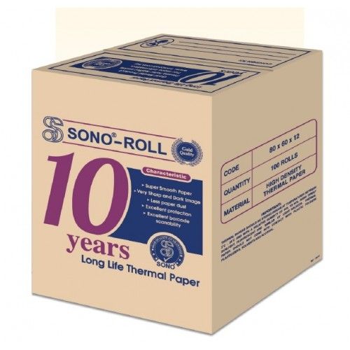Prinzet Ocha coreless Thermal roll paper 80 x 51 mtr length ( 55 GSM )