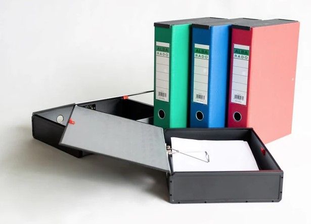 LION FILE - PP COLOUR RIGID BOX FILE