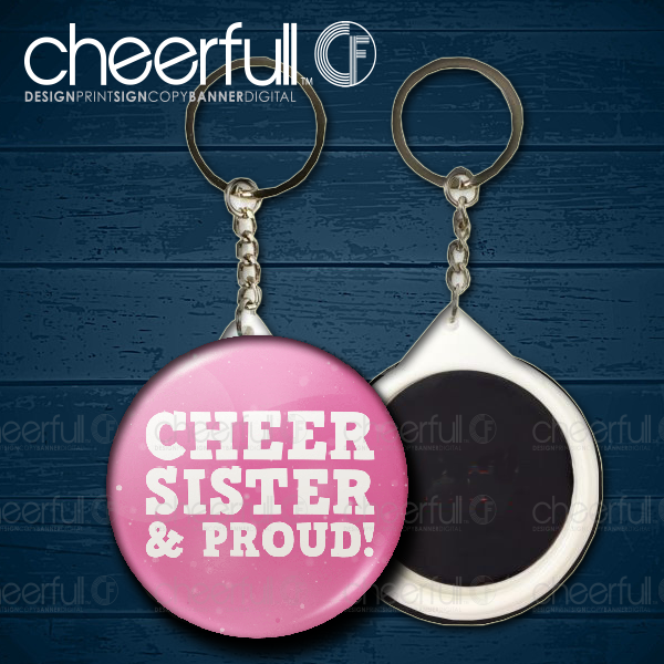 Button Badge (Mirror Keychain) - Print Shop