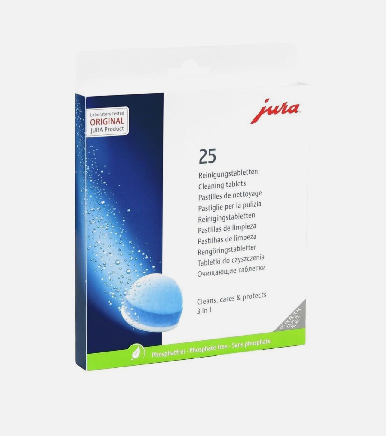 Jura 3 phase cleaning tablets, 50 pieces