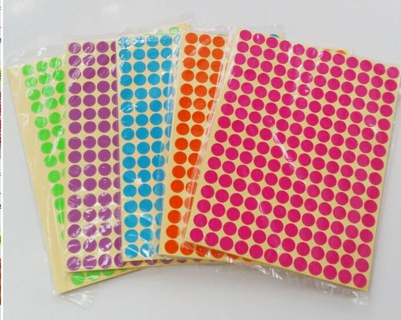 Sticker Berwarna 25mm
