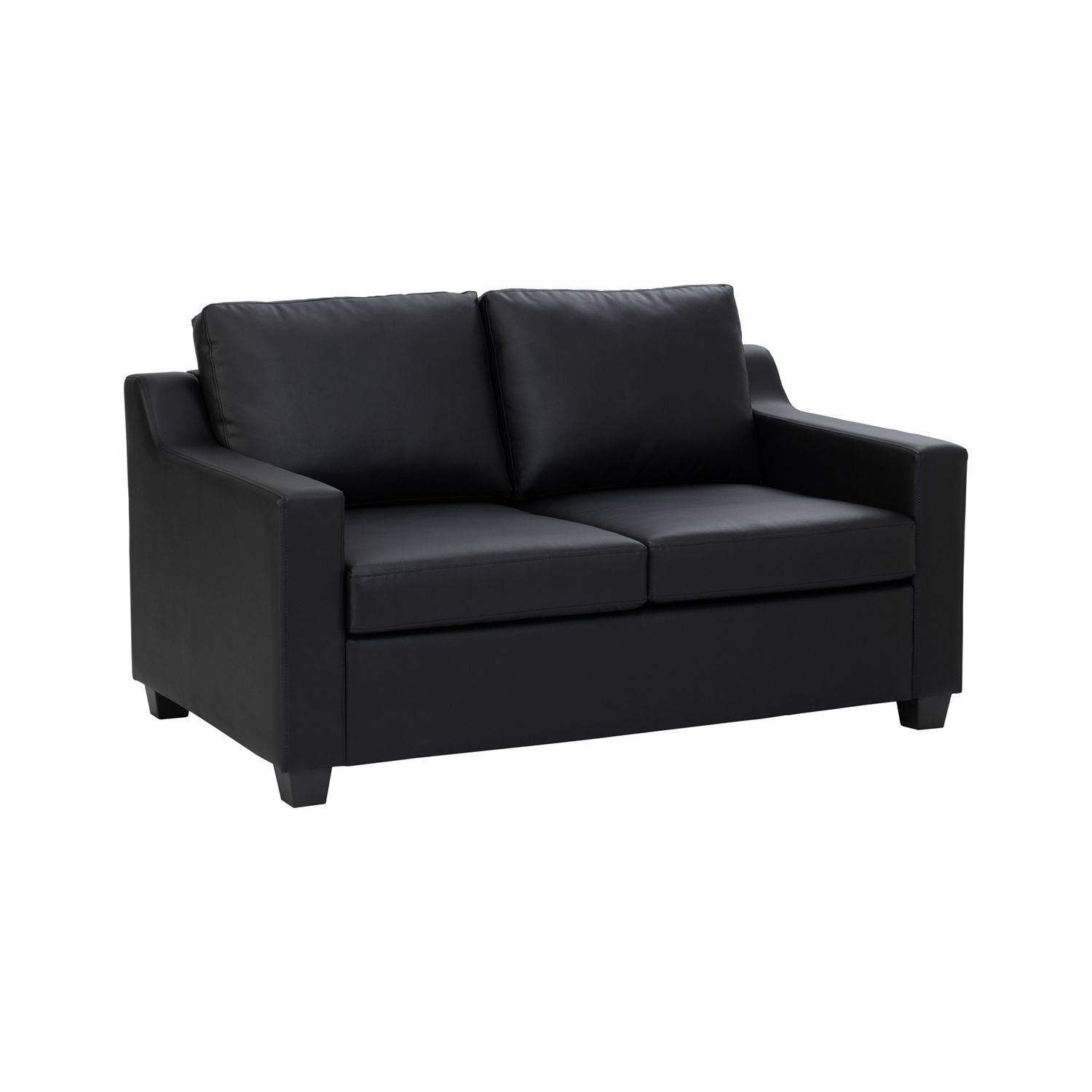 HOUZ BALENO 2 Seater PU Sofa-Espresso