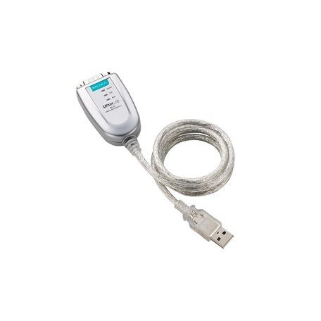 MOXA *# MOXA UPORT 1110 RS232 to USB Serial Port Converter Trusted Secured High Speed (Original)