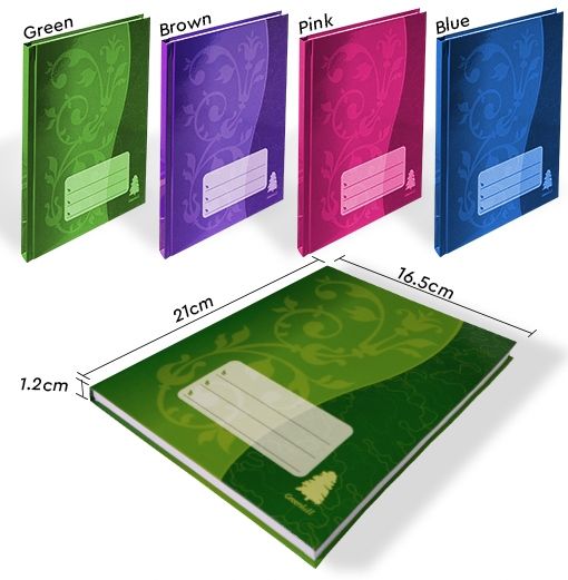 FAMOSA HARD COVER FOOLSCAP HALF BOOK 200pg/300pg/400pg*FAST LOCAL SUPPLIER