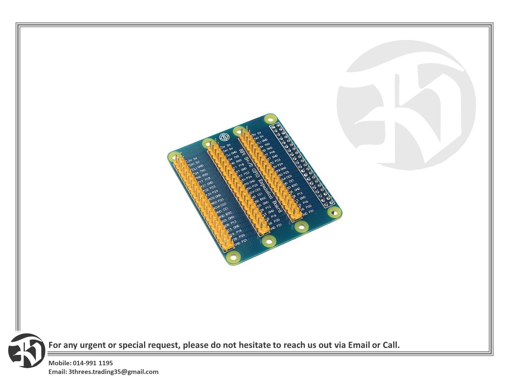 Raspberry Pi GPIO Expansion Extension Board