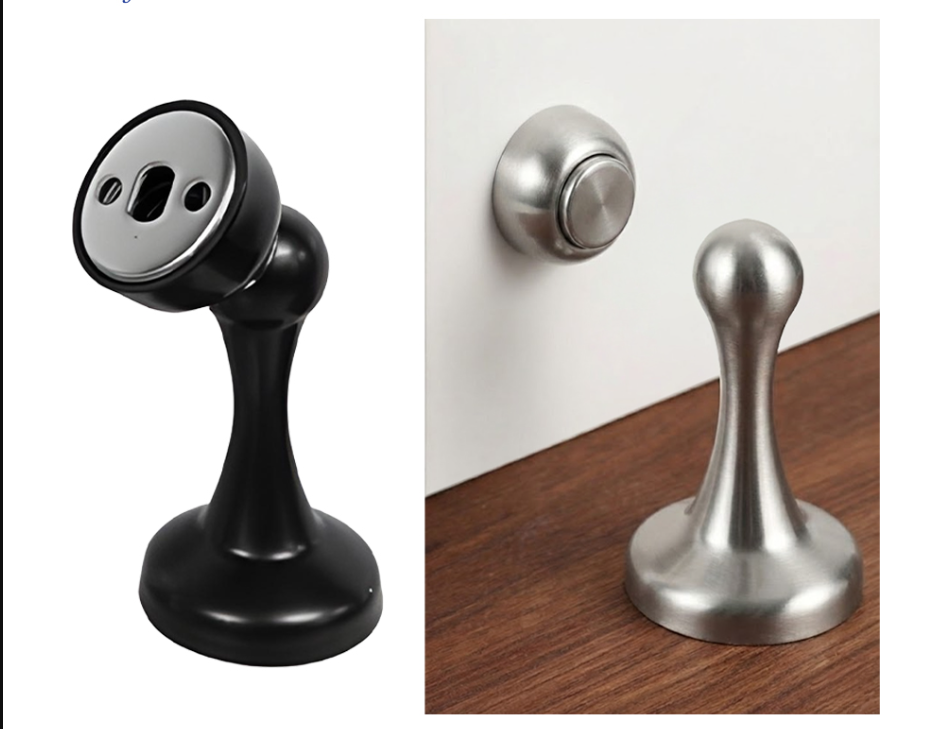 AMAN MAGNETIC DOOR HOLDER STOPPER (DHM-4580BK)