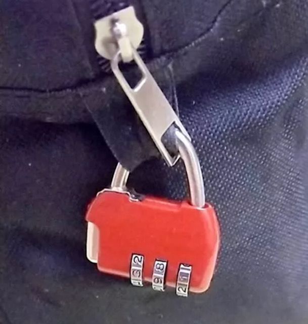 QS Travel Padlock Zinc Alloy (3-Digit)