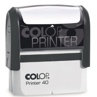 COLOP SELF-INKING STAMP BLACK P30