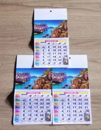 Calendar 2026Year  7.5x6.5 cm