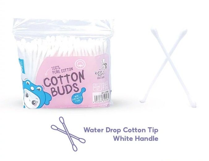 Beeson 100% Soft Putik Telinga Bayi /Double Head Cotton Buds Disposable Cotton Swabs 3pcs 4318 1 / 8125 0 / 81130 81256 Purple 5pcs SL-81250-KK