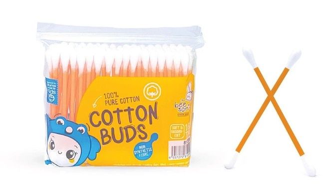Beeson 100% Soft Putik Telinga Bayi /Double Head Cotton Buds Disposable Cotton Swabs 3pcs 4318 1 / 8125 0 / 81130 81259 5pcs SL-81250-KK