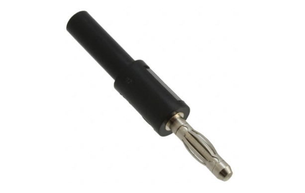 Fluke PJKPL 72917-0 4mm Banana Plug To 2mm Sheathed Banana Jack Adapter,10/pkg (black)