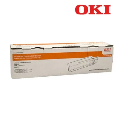 Genuine Malaysia OKI Warranty - OKI B411/431/MB461 MONO TONER 4K