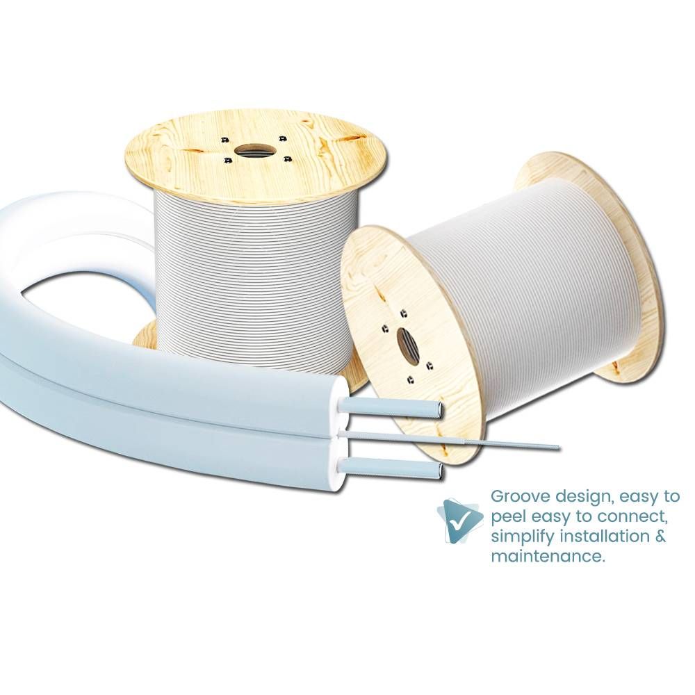 FIBER OPTIC DROP CABLE 1000M/ROLL 1 CORE SINGLEMODE