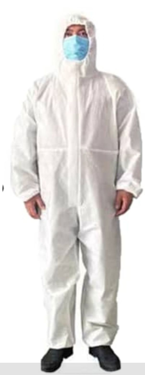 Medical Coverall Jumpsuit Isolation Gown 60gsm