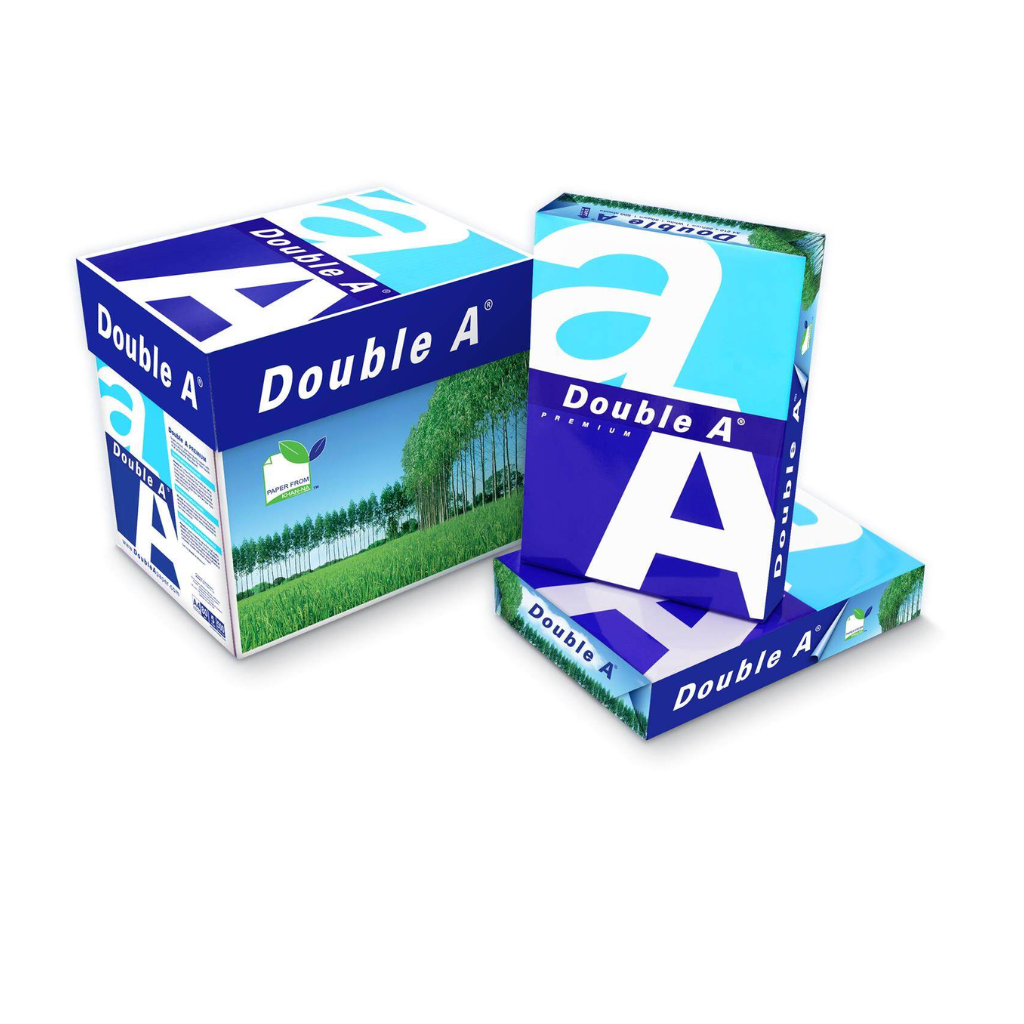 Double A A4 Paper 80Gsm Copier Paper 500's (5 Reams/Box)