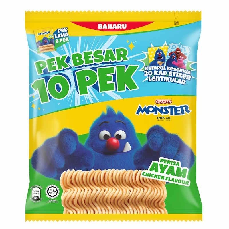 Mamee Monster Family Pack (10 x 25g)