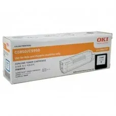 OKI C5850/5950/MC560 BLACK TONER 8000pgs 43865728 ( ITEM NO : OKI C5850 BK )