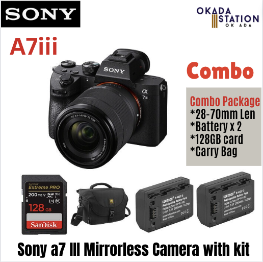 Sony a7 III Mirrorless Camera with 28-70mm Lens and Accessories Kit / SONY / FULL SET / SONY CAMERA