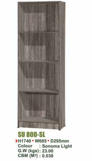 SU FILE CABINET SU 800 - SL/N.OAK/WN