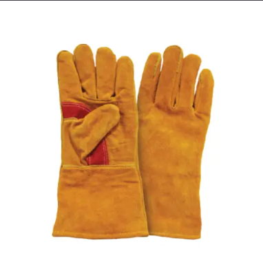 PICASAF KEVLAR THREAD REINFORCE FULL LINED LEATHER GLOVE 14'' (YELLOW) l SARUNG TANGAN l 手套-