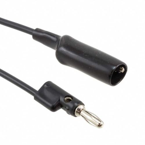 Fluke PATCH 1166-12-0 Allig Cl, Banana Plug (black)