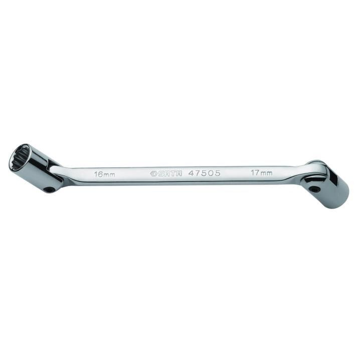 Sata FLEX HEAD SOCKET WRENCH 16 X 17MM