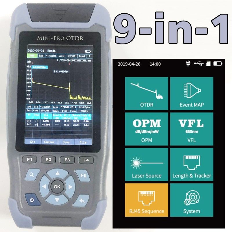 OTDR Reflectometer FF-980REV mini pro