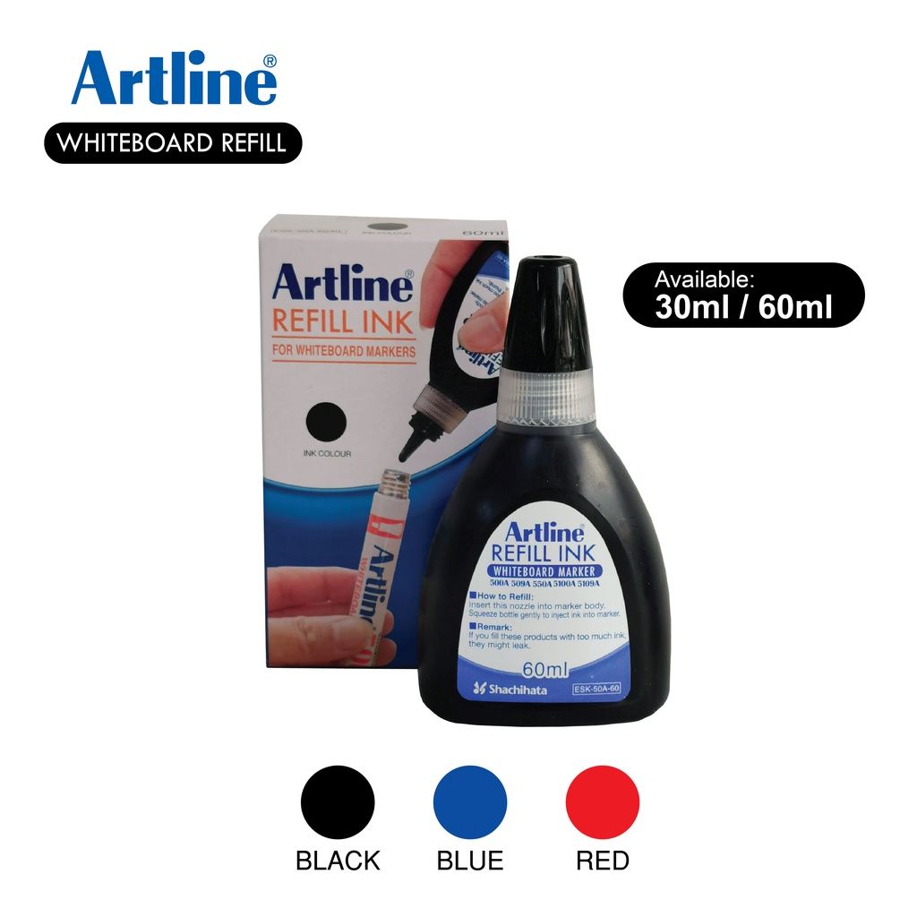 Artline Whiteboard Refill Ink (60ML)