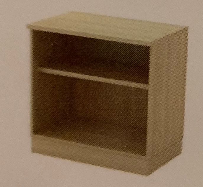 DRUM OPEN SHELF LOW CABINET