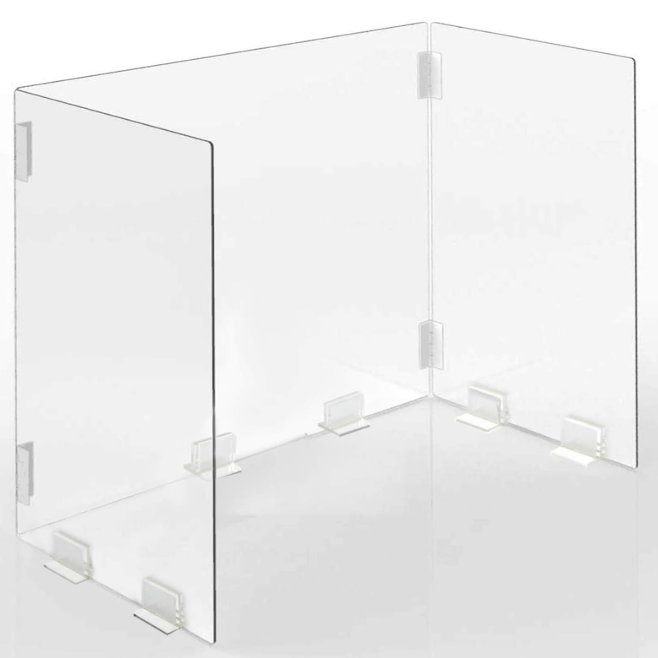 Desk Partition Protective 150cm x 50cm x 50cm