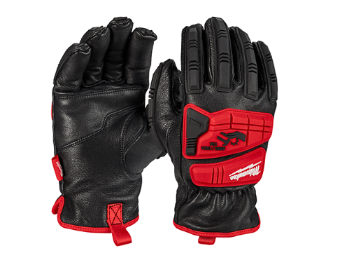 Milwaukee Impact Cut Level 5 Goatskin Leather Gloves (Size : L)