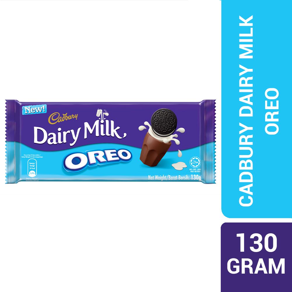 Cadbury *#Cadbury Dairy Milk Oreo Chocolate (130g)