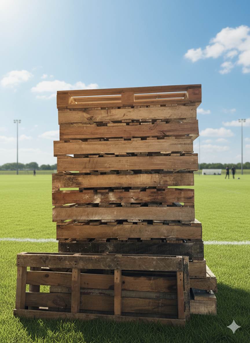 USED WOODEN PALLET