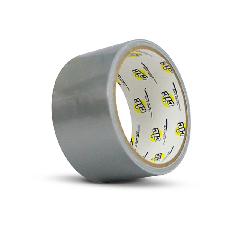 CIC BINDING CLOTH TAPE - GENERAL SILVER (1 PIECE X 24MM/36MM/48MM X 6YARDS)