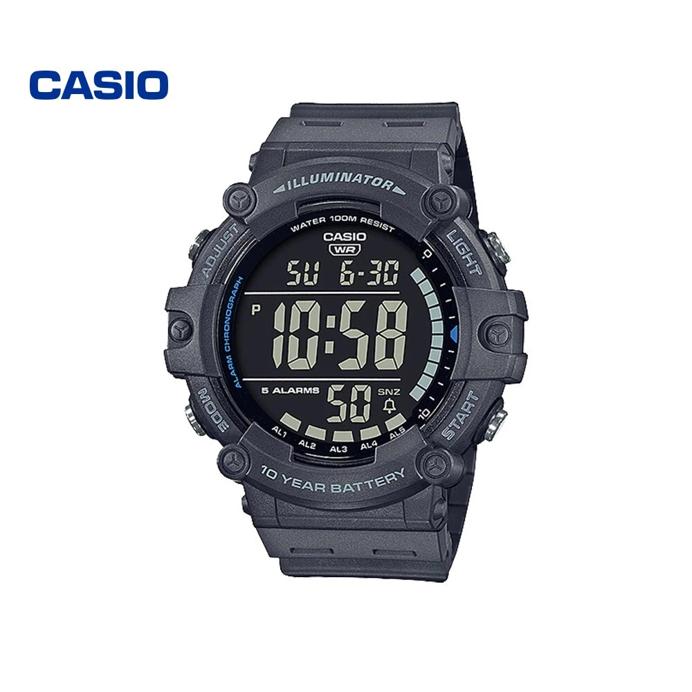 Casio General AE-1500WH-8BV Dark Grey Resin Band Men Youth Watch
