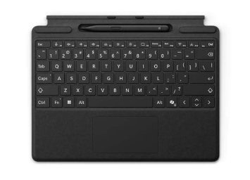 Surface Pro Signature Type Cover with Surface Slim Pen 2 - Black (Alcantara Fabric) w Copilot Key (8X8-00155)