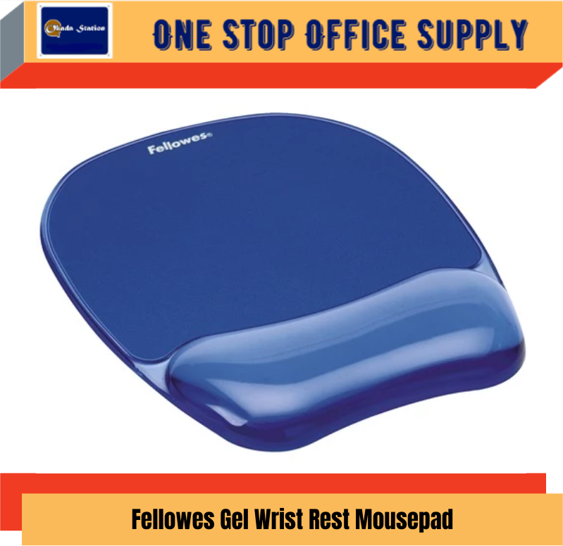 Fellowes Gel Wrist Rest Mousepad